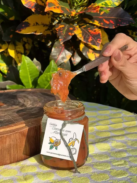 Geleia Artesanal De Banana Com Maracujá