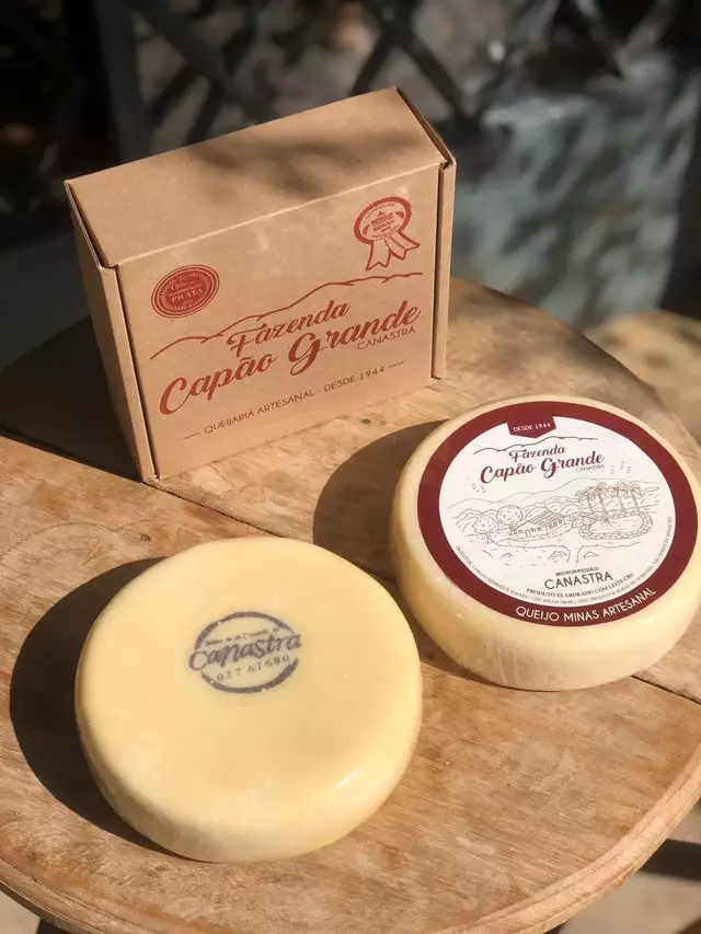 Queijo Canastra Fazenda Capão Grande